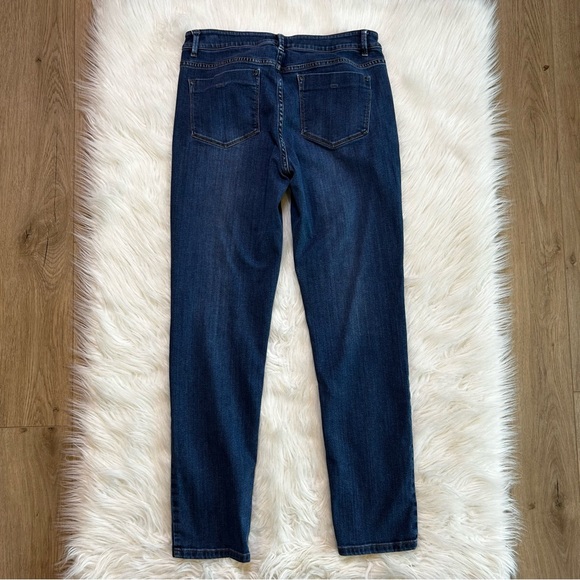 J.‎ Jill Weekender Straight Leg Indigo Skinny Jeans Size 8 - Picture 6 of 6